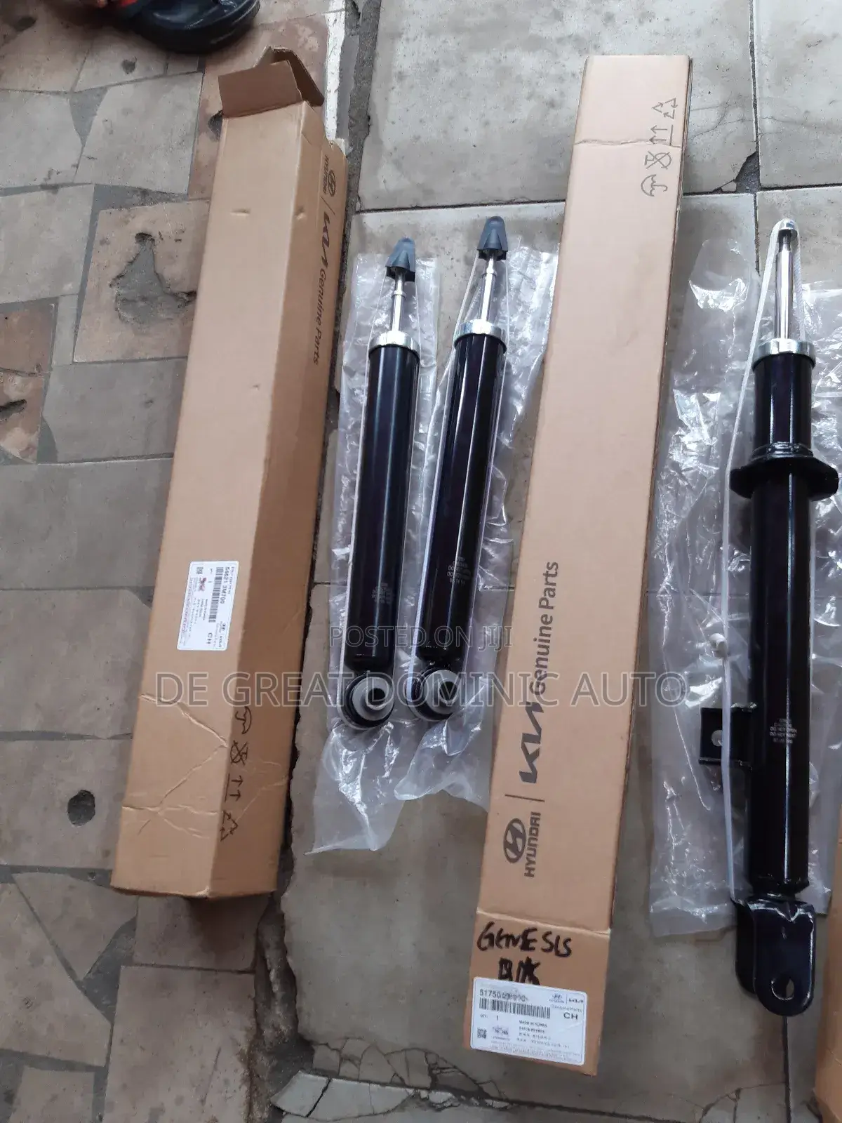 Front and Back Shocks for Hyundai Genesis