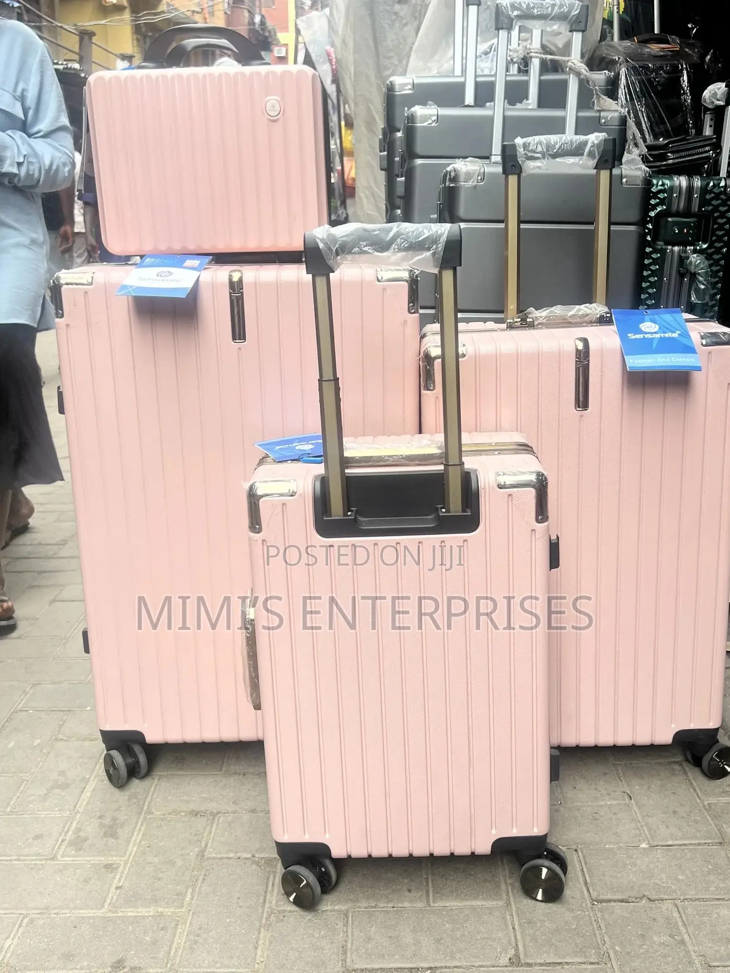 Set of 4 Samsonite Aluminum Luggage