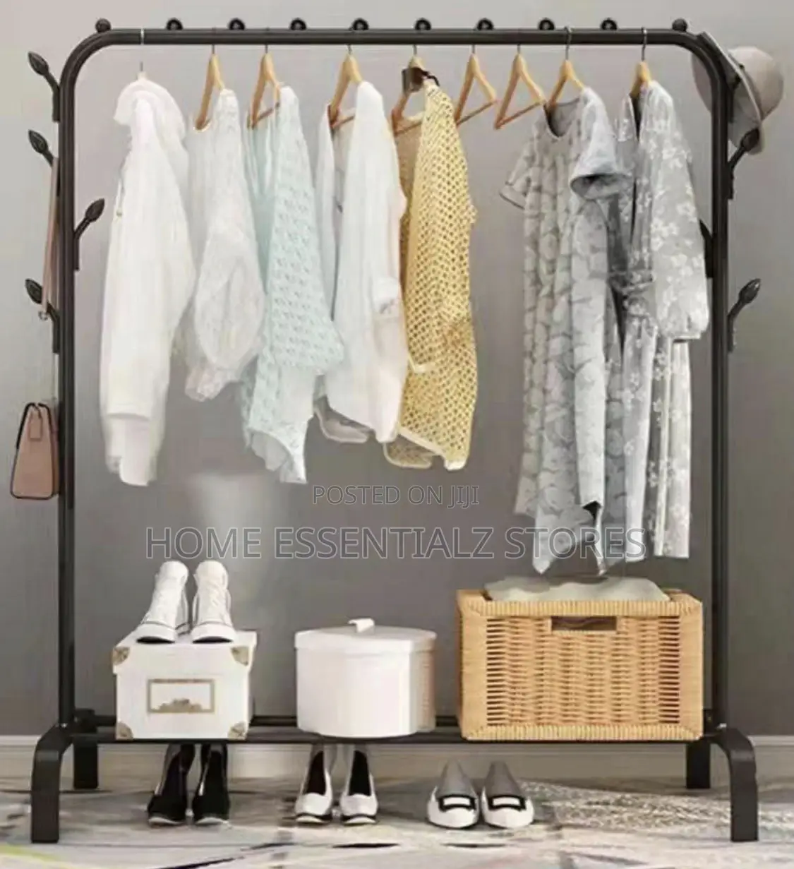 Superior Quality Big Single Pole Clothes Rack Hanger