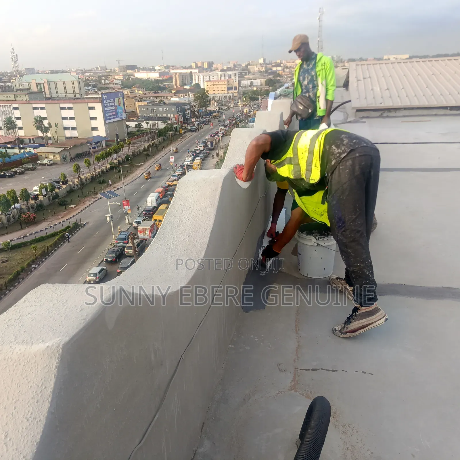 Waterproofing of Roof Slab Decking Concrete