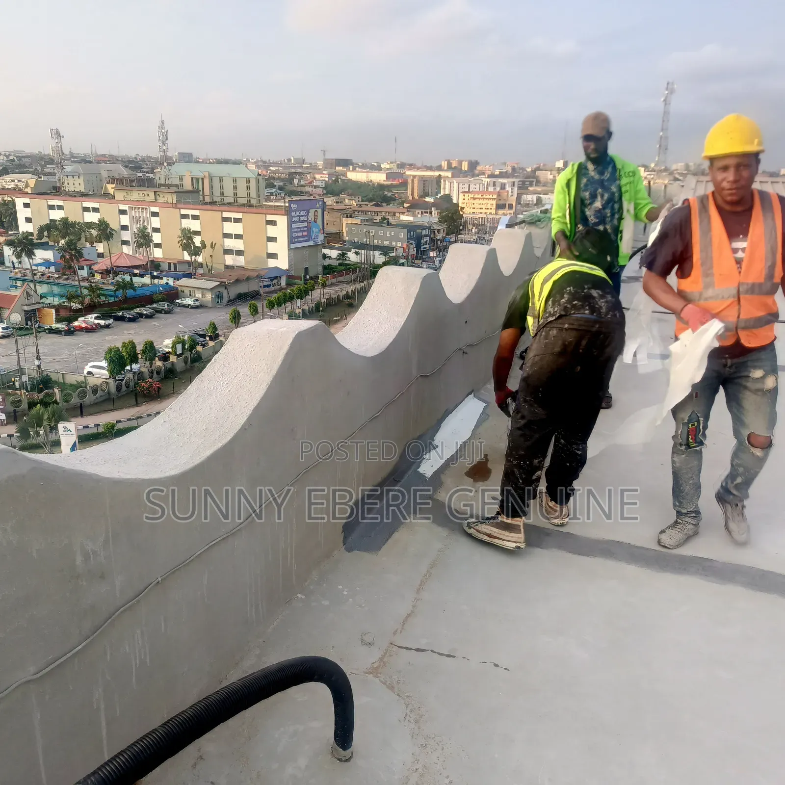 Waterproofing of Roof Slab Decking Concrete