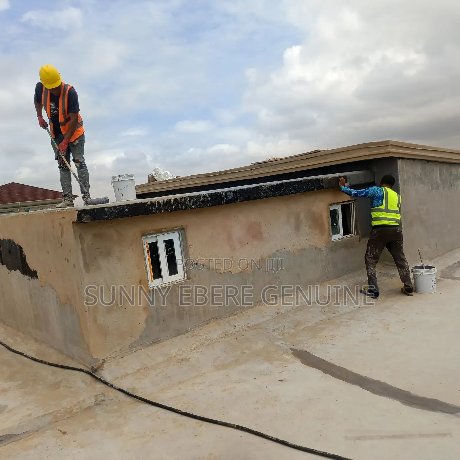 Waterproofing of Roof Slab Decking Concrete
