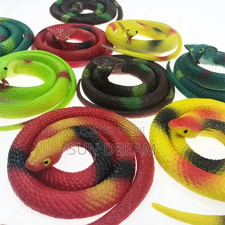 Fake Snake Rubber Snake Toy Prank Toy