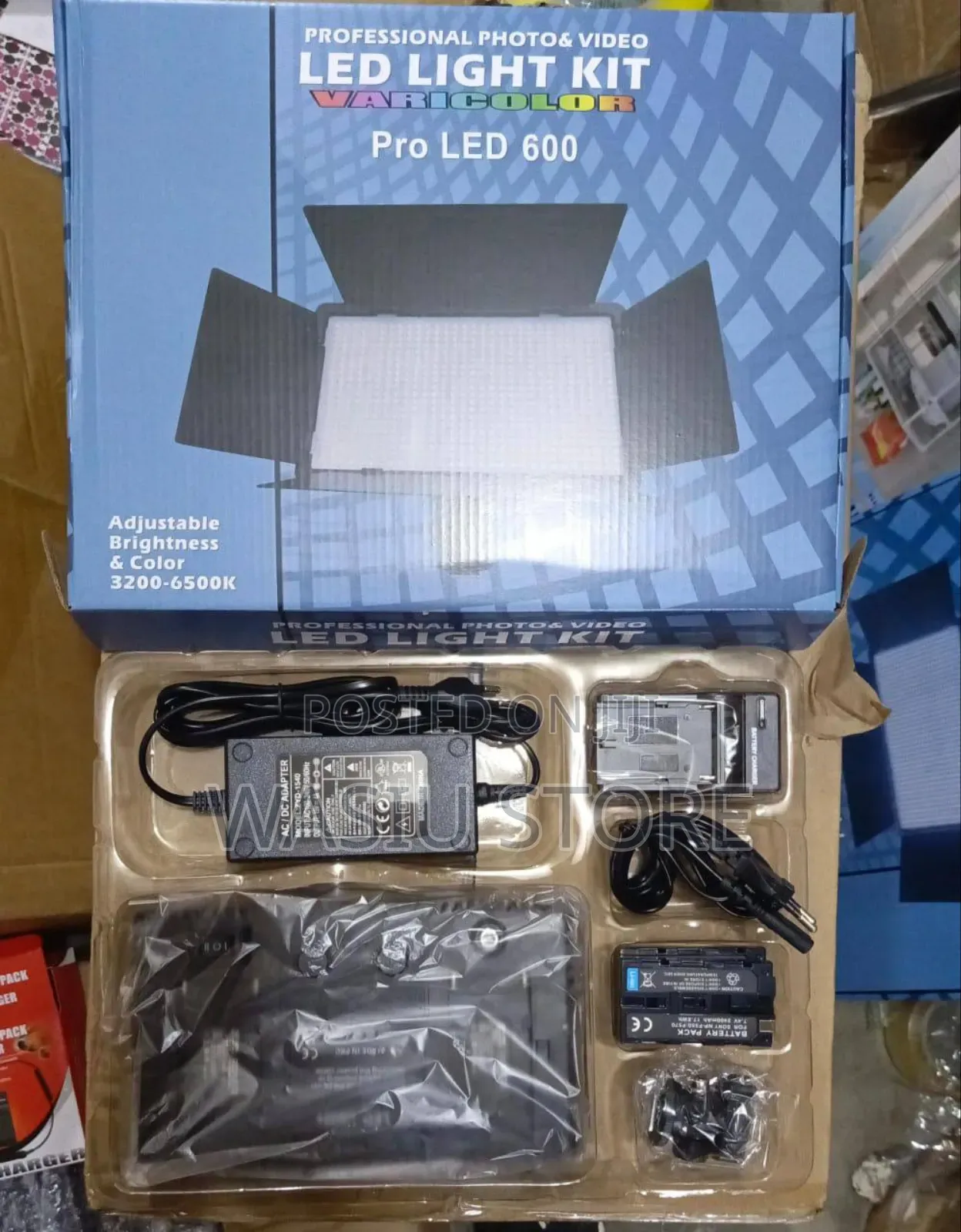 Professional Photo Video Led-light Kit Pro Led 600