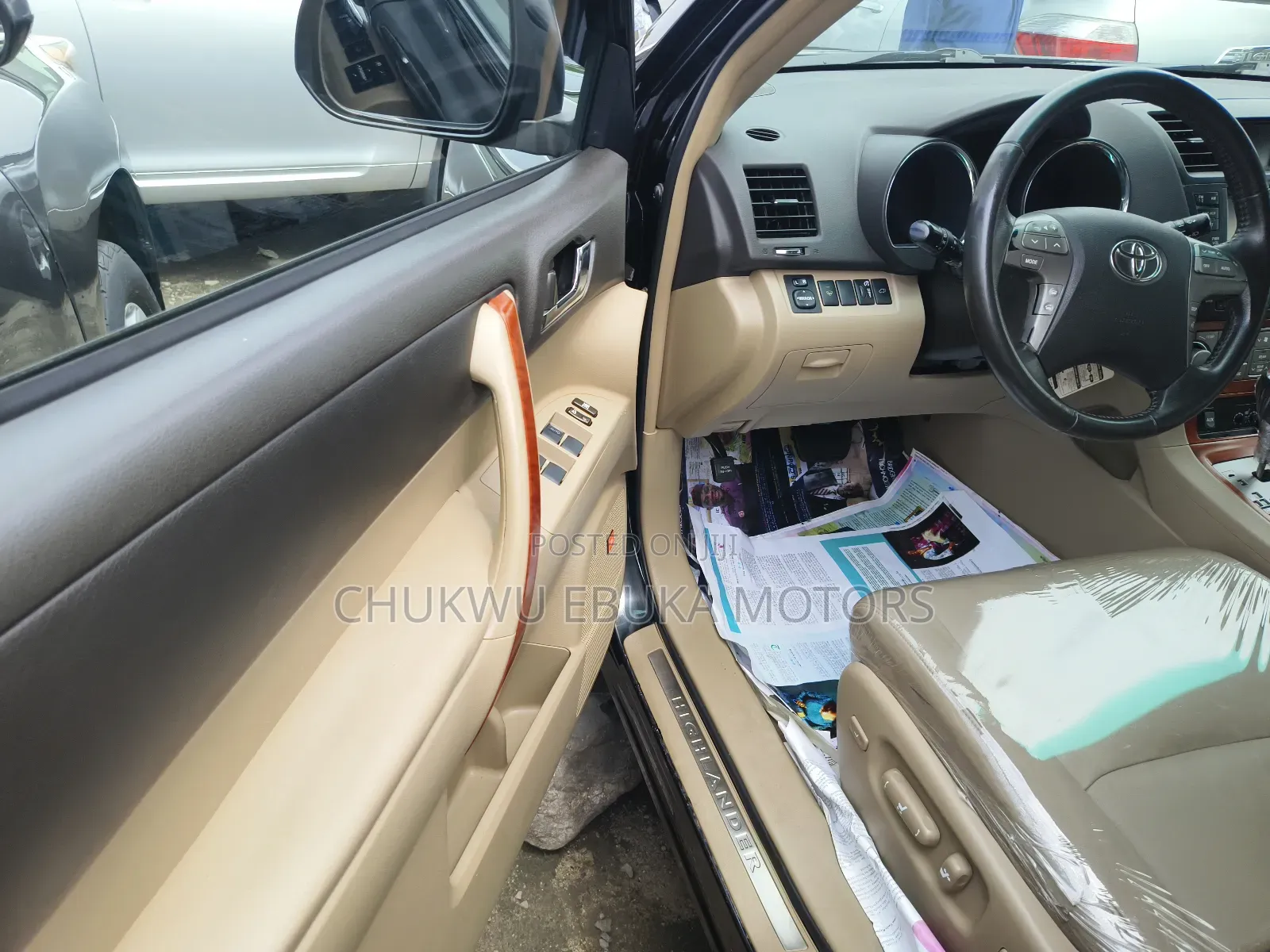 Toyota Highlander Limited 2010 Black