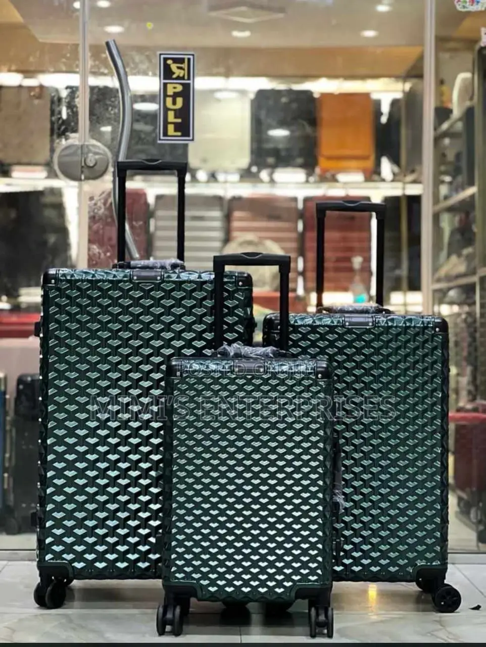 High Quality Luggage Set Aluminum
