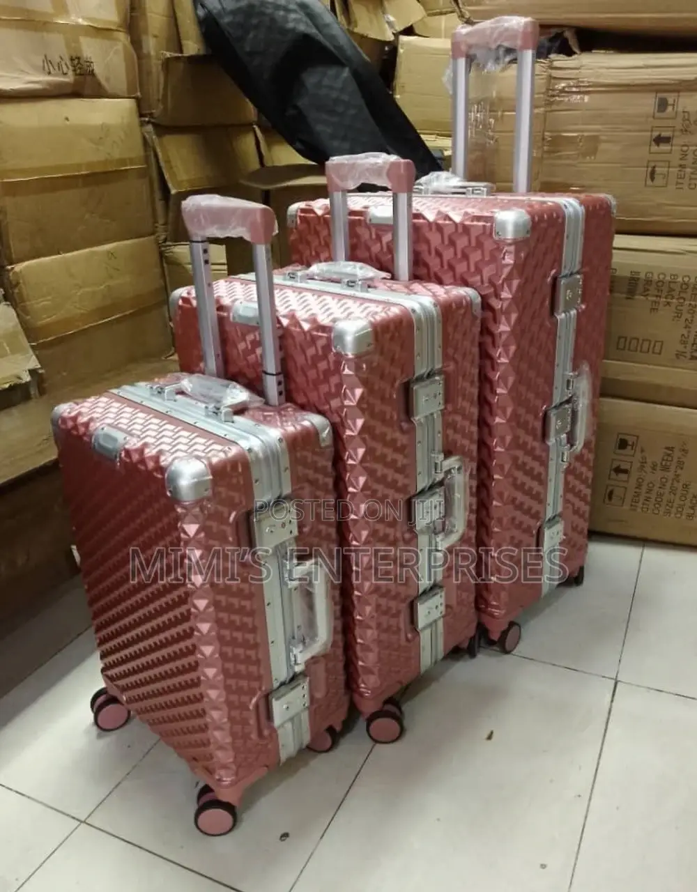 High Quality Luggage Set Aluminum