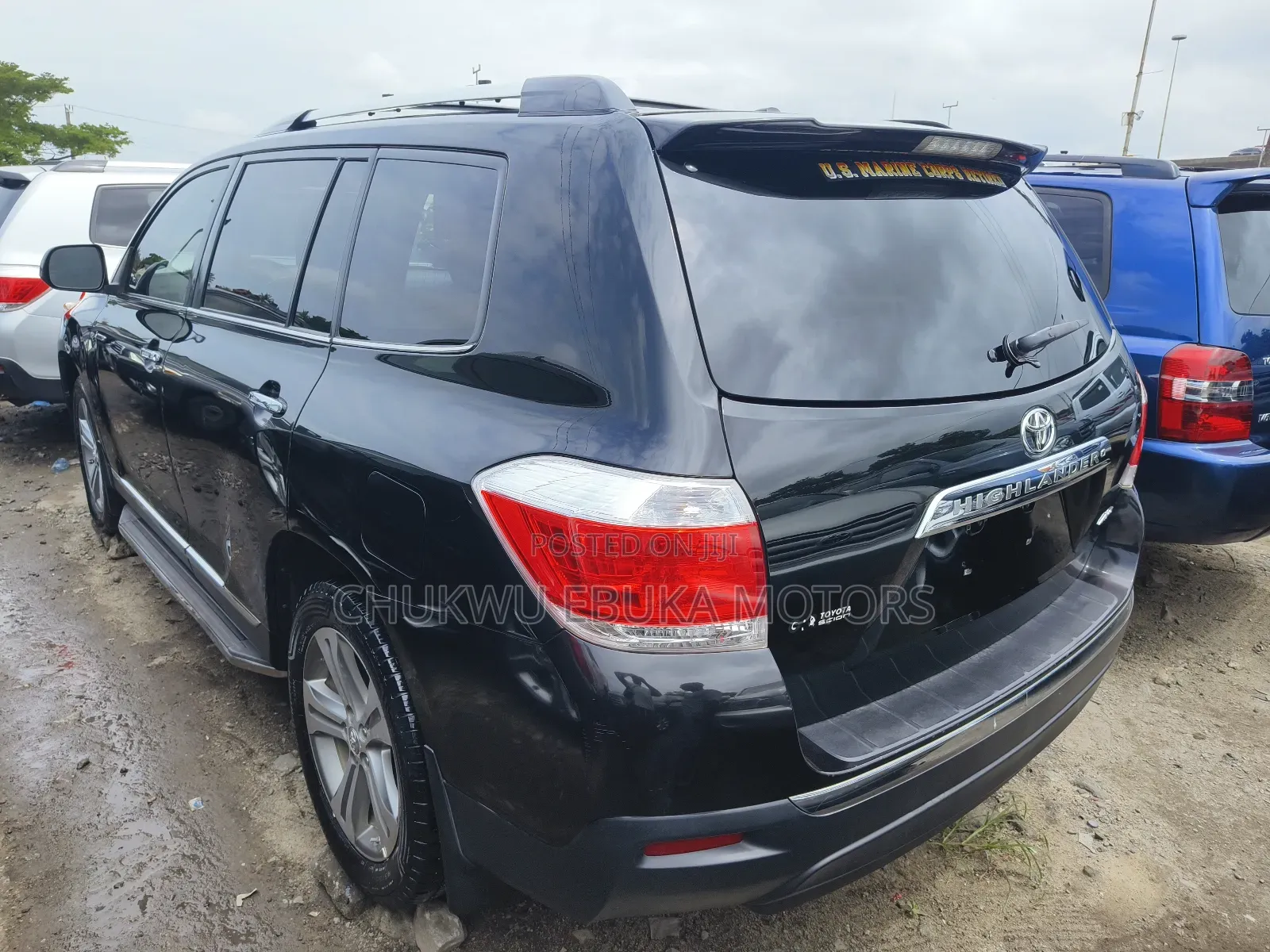 Toyota Highlander Limited 3.5L 2WD 2013 Black