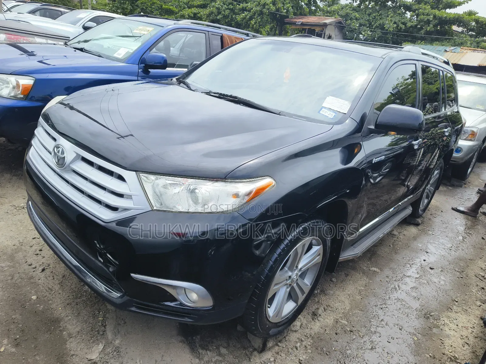 Toyota Highlander Limited 3.5L 2WD 2013 Black