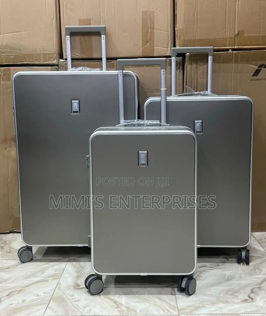 Luxury or Nothing Luggage Set Aluminum