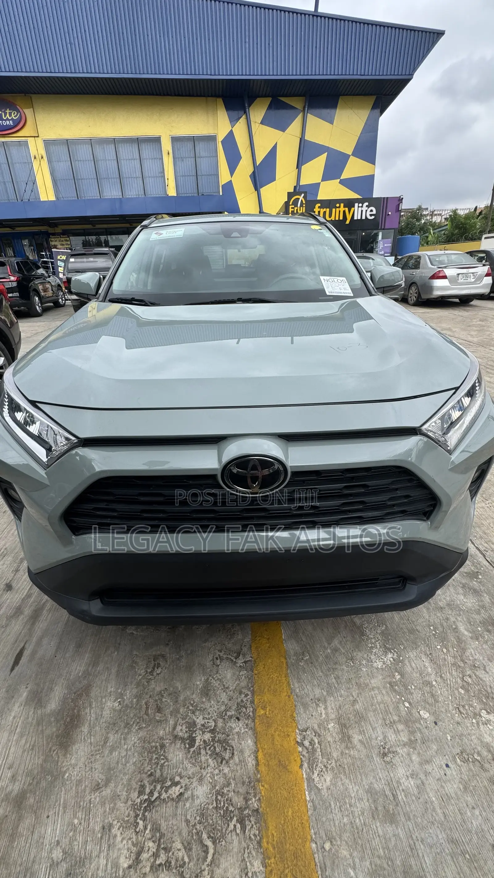 Toyota RAV4 XLE AWD 2019 Green