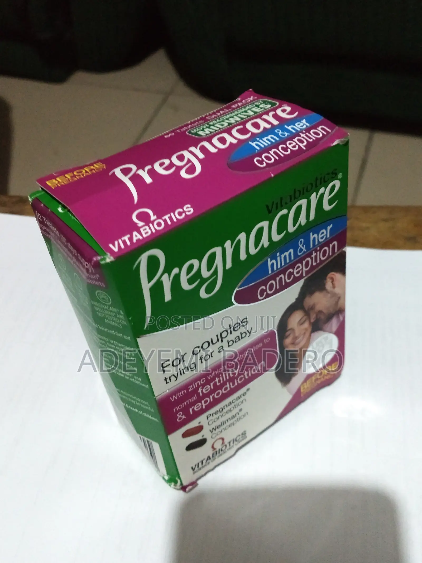 Pregnacare - His Her Conception - 60 Tablets Dual Pack