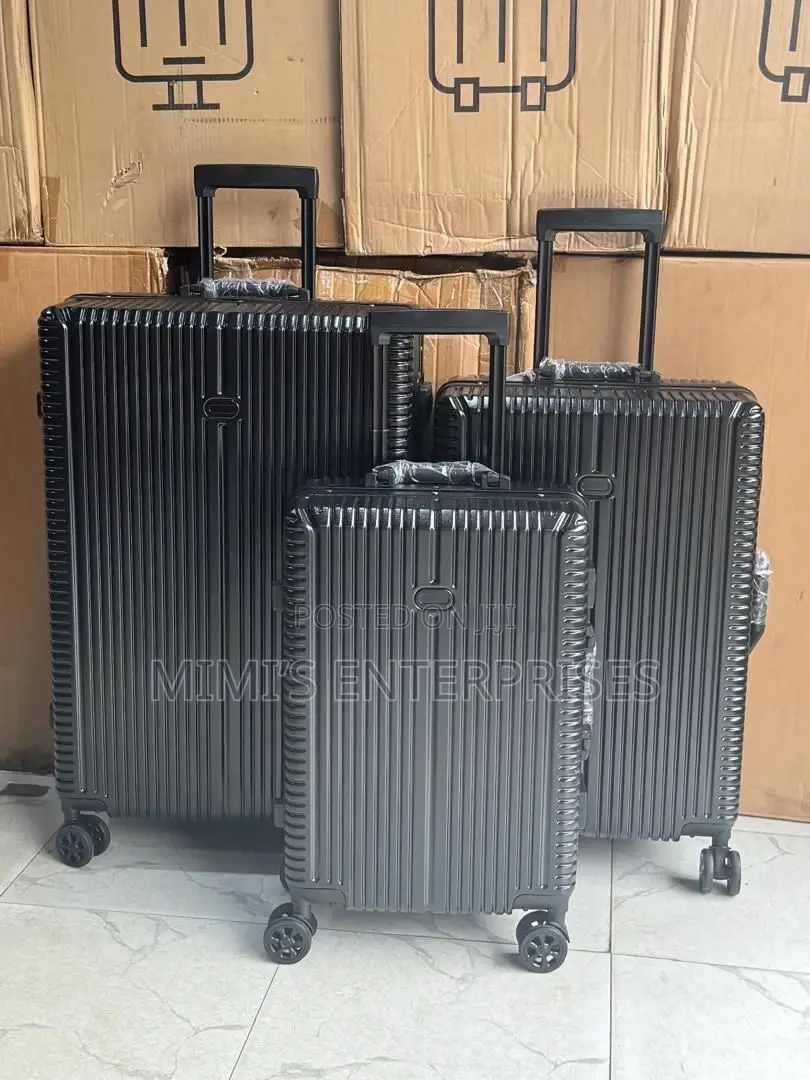 Travel With Style With Our Luxe Luggage Set Aluminum