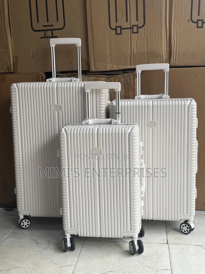 Travel With Style With Our Luxe Luggage Set Aluminum