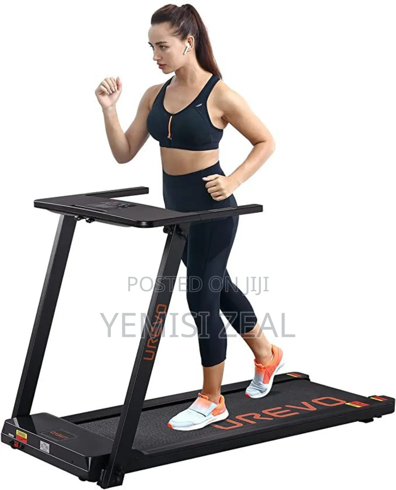 Durable 2hp Walk-Pad Treadmill Machine