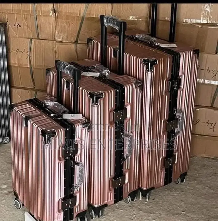 Luxury Luggage Set Aluminum