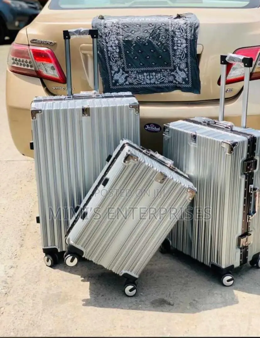 Luxury Luggage Set Aluminum