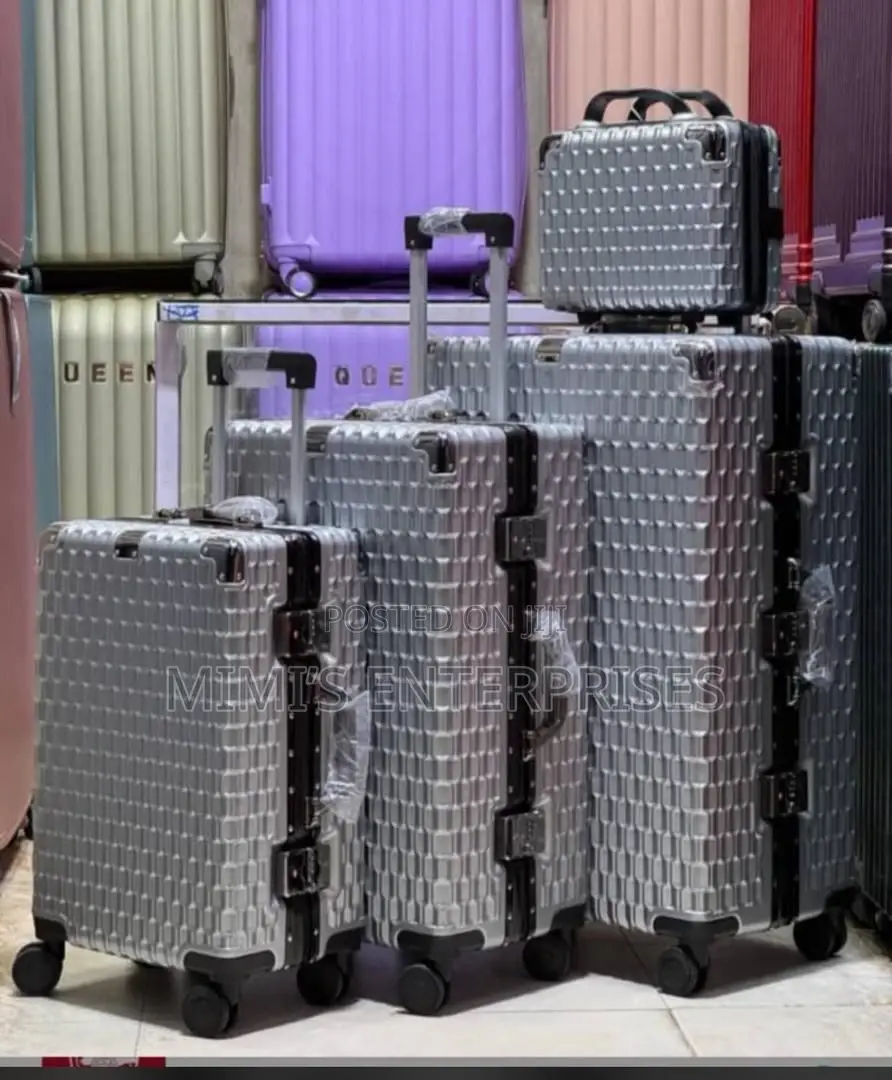 Set of 4 Aluminum Luggage Box