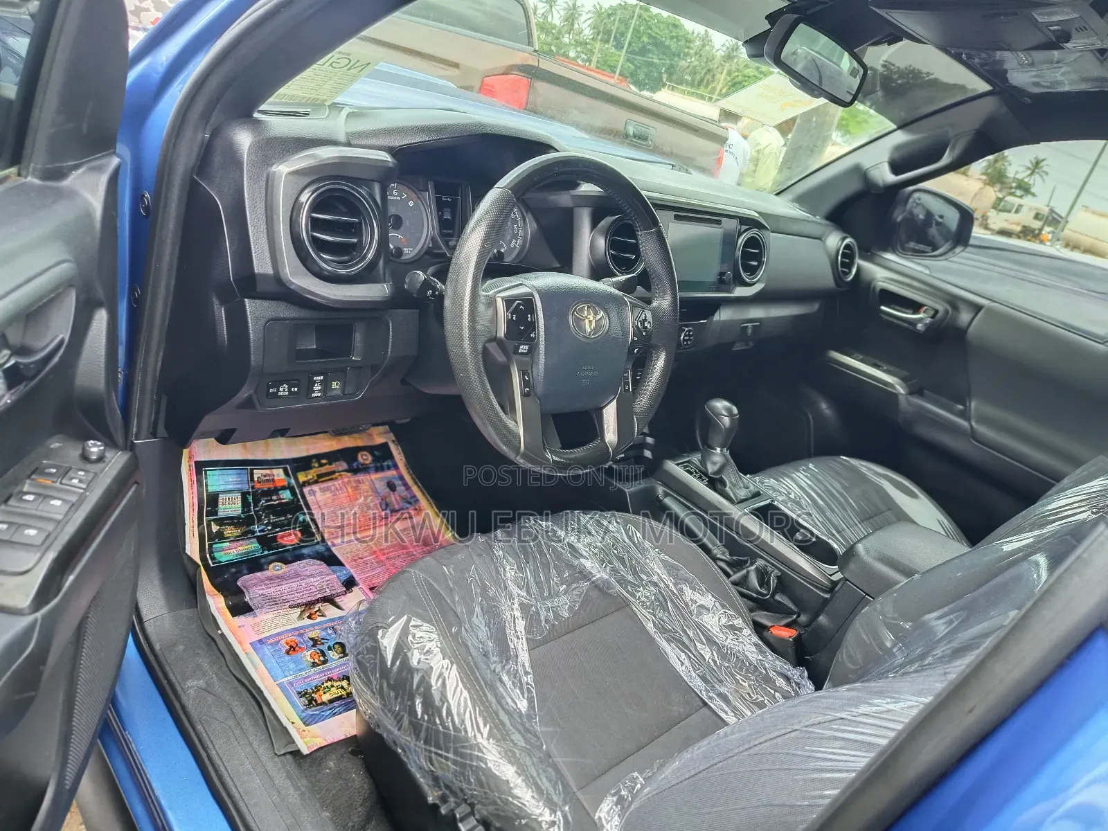 Toyota Tacoma Limited 2017 Blue