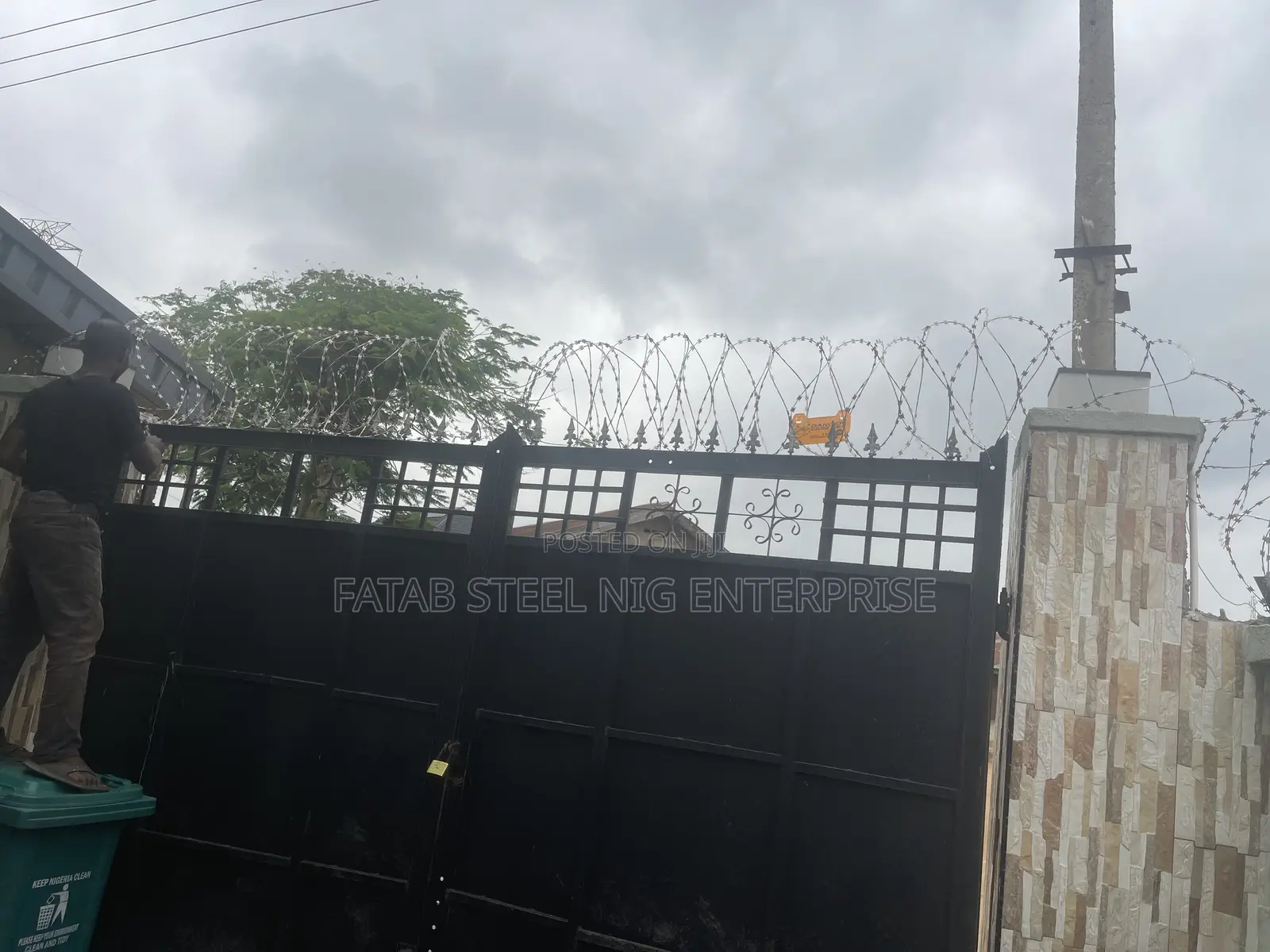 Durable Well Installed Anti Rust Razor Wire 318class