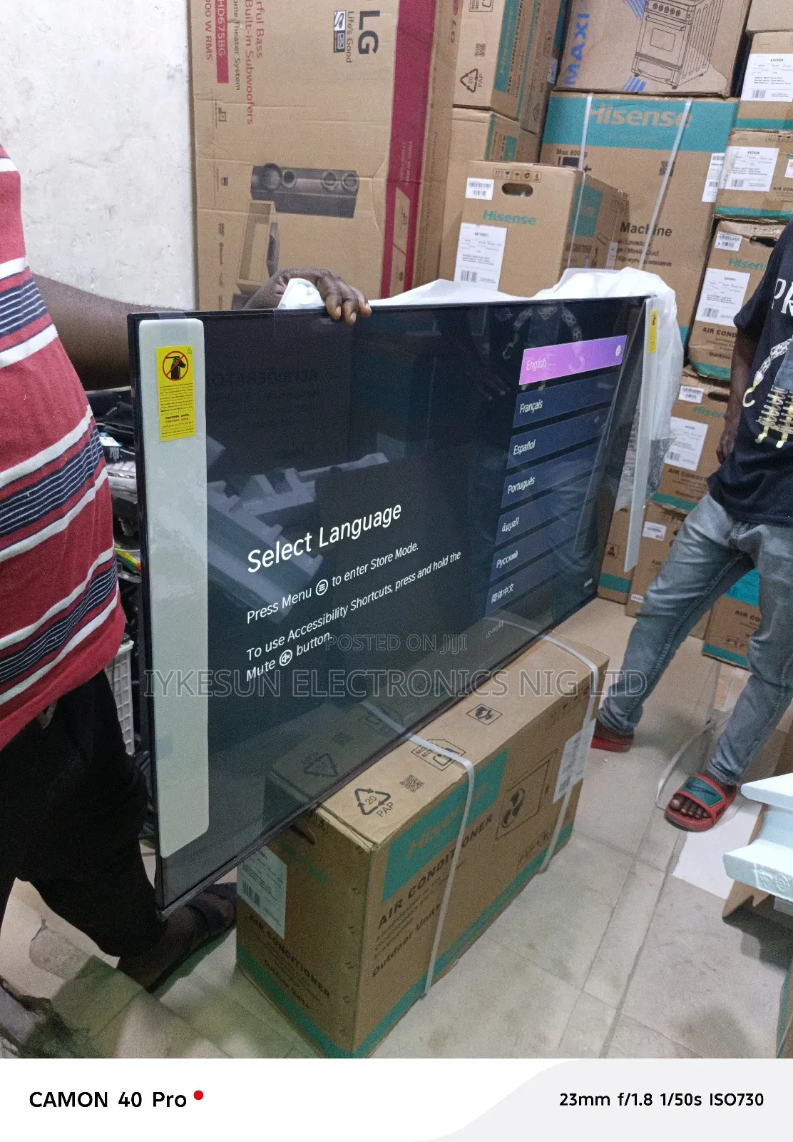 Original Hisense 58" Tv 58a6n 4kuhd Smart Netflix Bluetooth