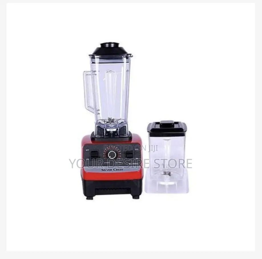 Silver Crest Commercial Grinder Blender With Extra Mill Jar