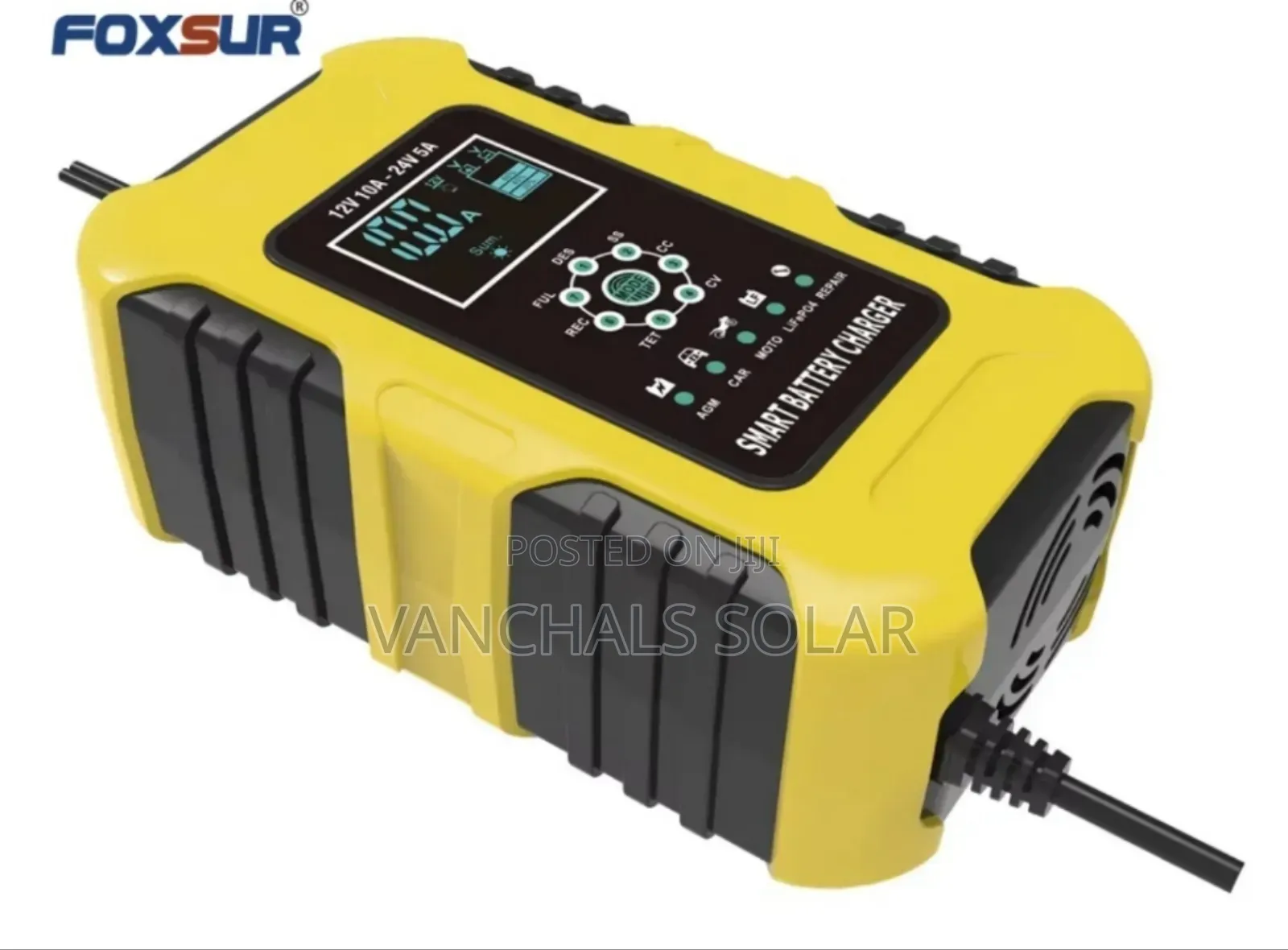 Battery Charger Lithium Lifepo4/Lead Acid 12/24v 10a