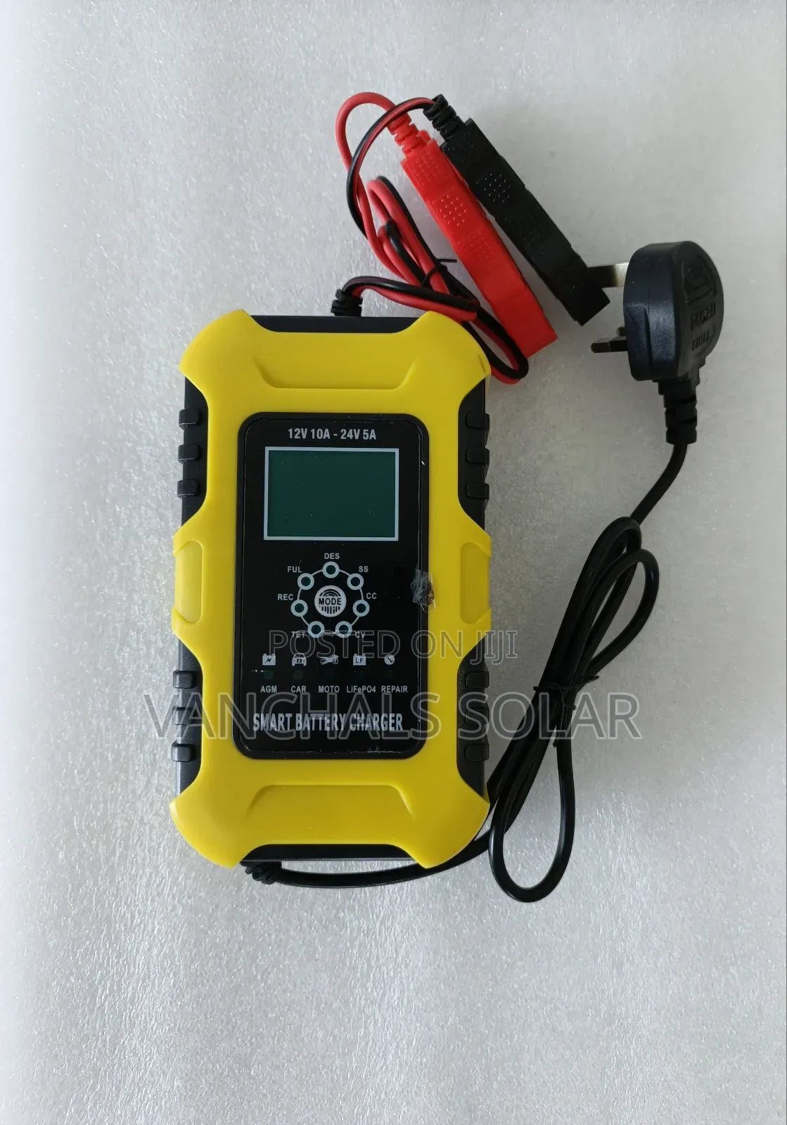 Battery Charger Lithium Lifepo4/Lead Acid 12/24v 10a