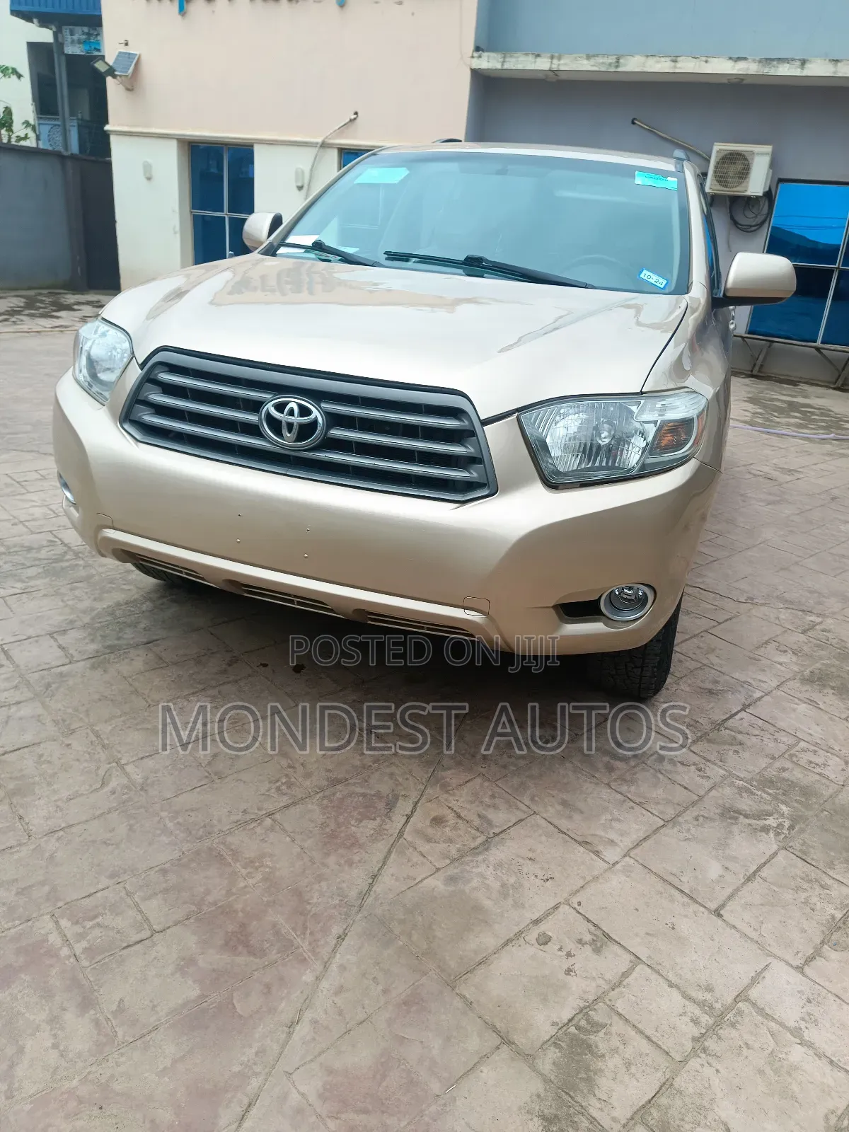 Toyota Highlander Sport 2009 Gold