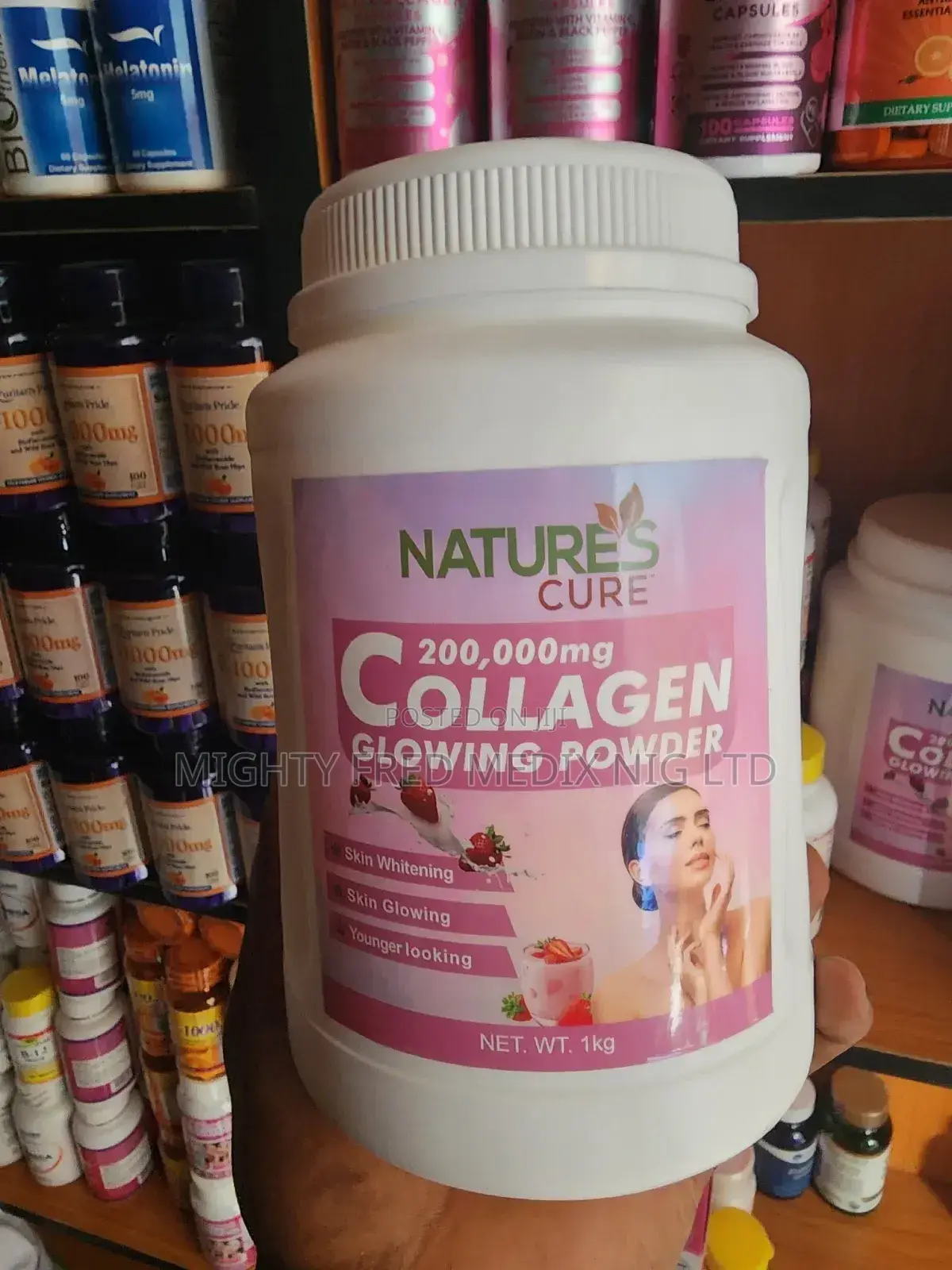 Nature's Cure Collagen Glowing Powder 200,000mg