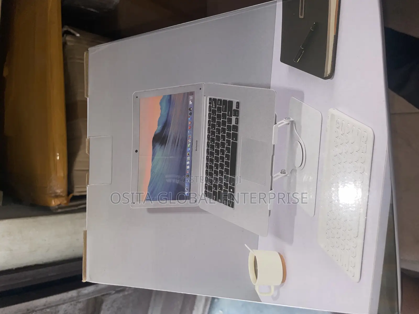 Metal Laptop Stand With Double Cooling Fan Yl - 906