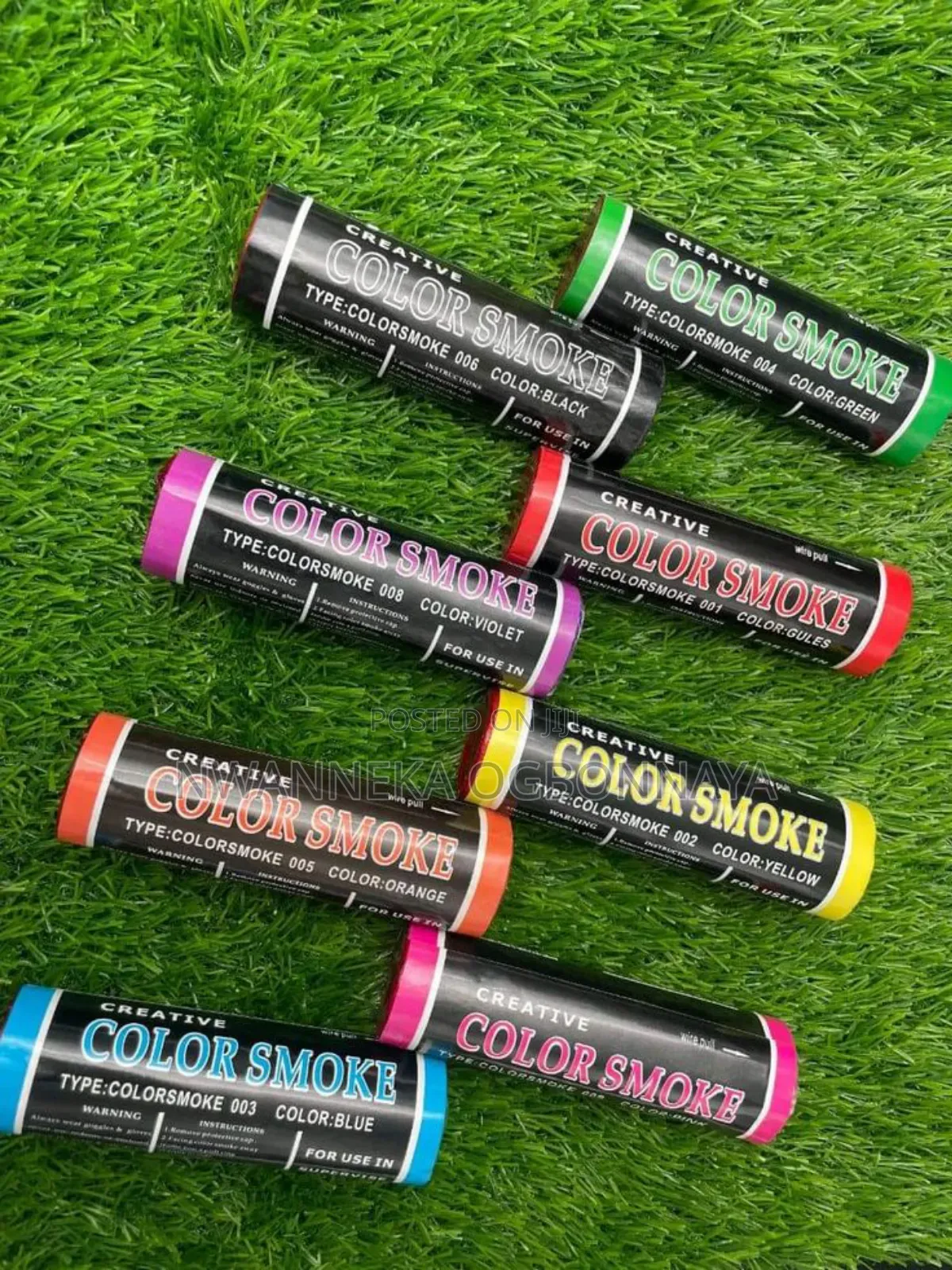 Colorful Smoke Tube Party Spray Props for Weddings