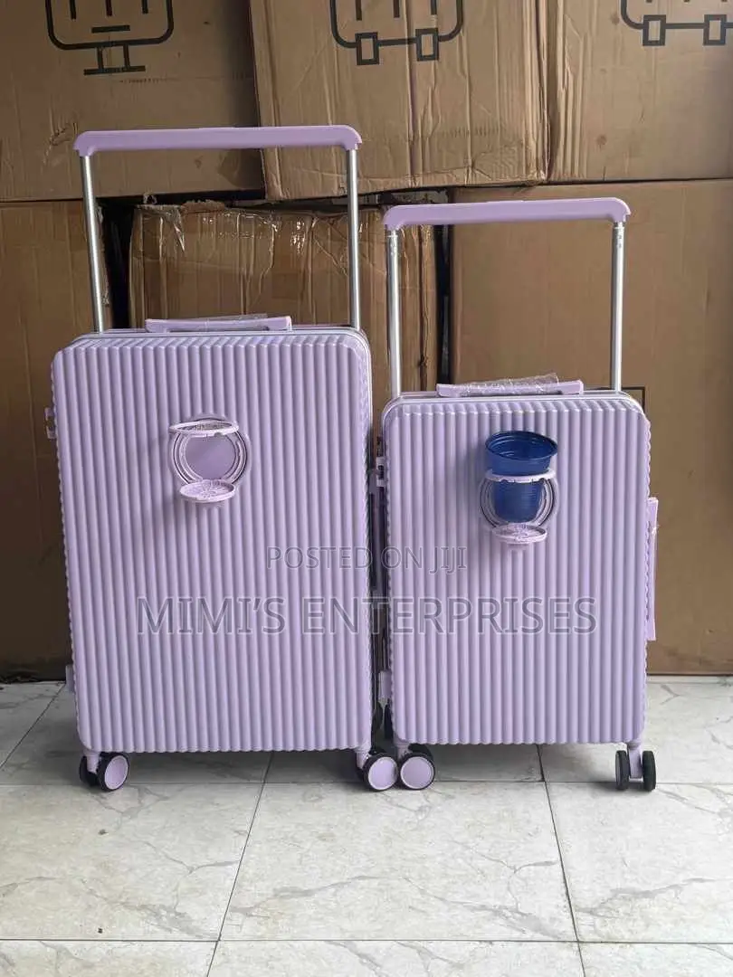 For the Love of Purple Luggage Set