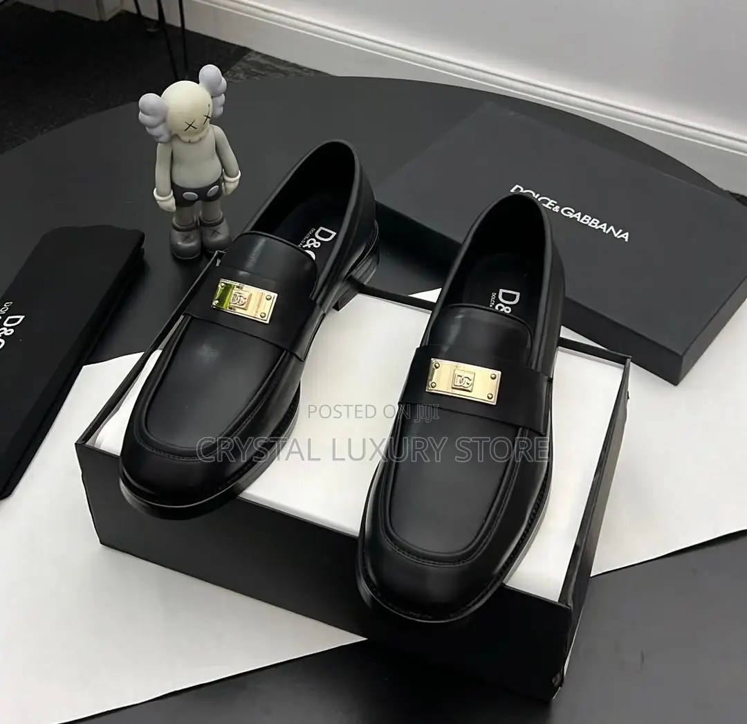 Dolce Gabbana Quality Luxury Men Cooperate Shoe