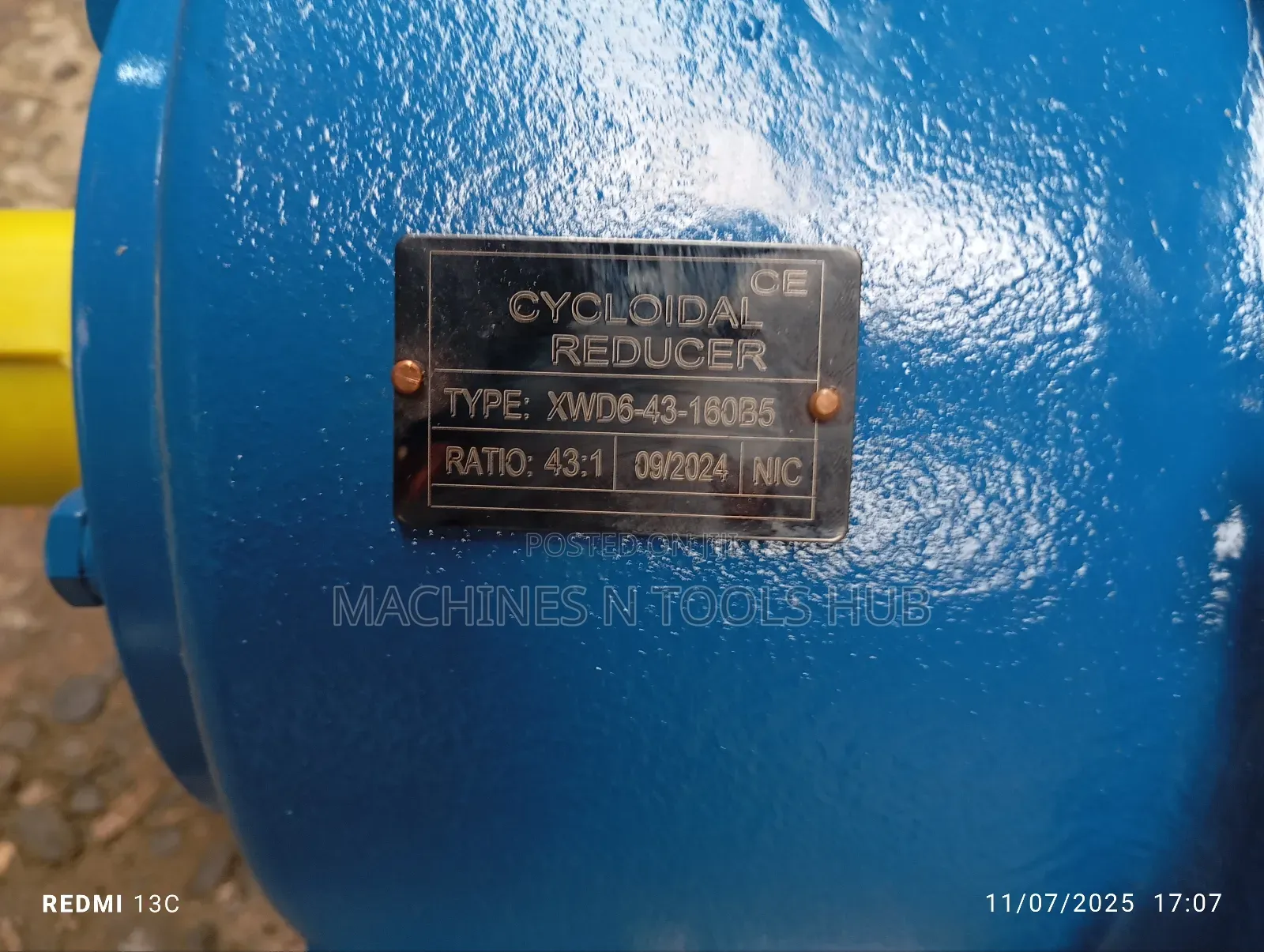 15hp Gear Motor. Electric Motor With Cyclodial Gear Box