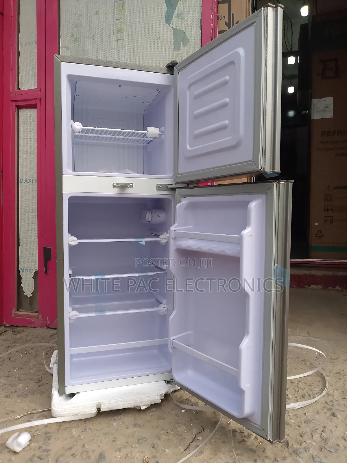 Snowsea Fridge Double Door 120 Litre With Extrenal 1 Yrs