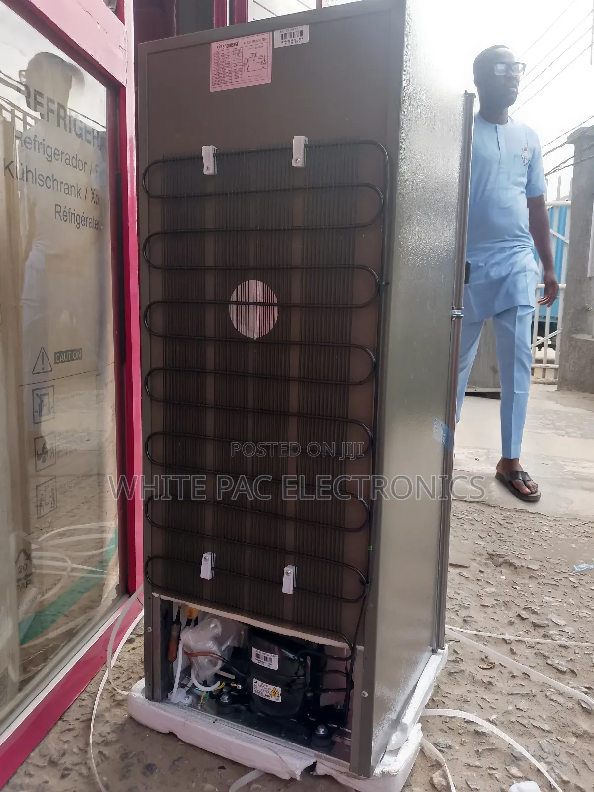 Snowsea Fridge Double Door 120 Litre With Extrenal 1 Yrs