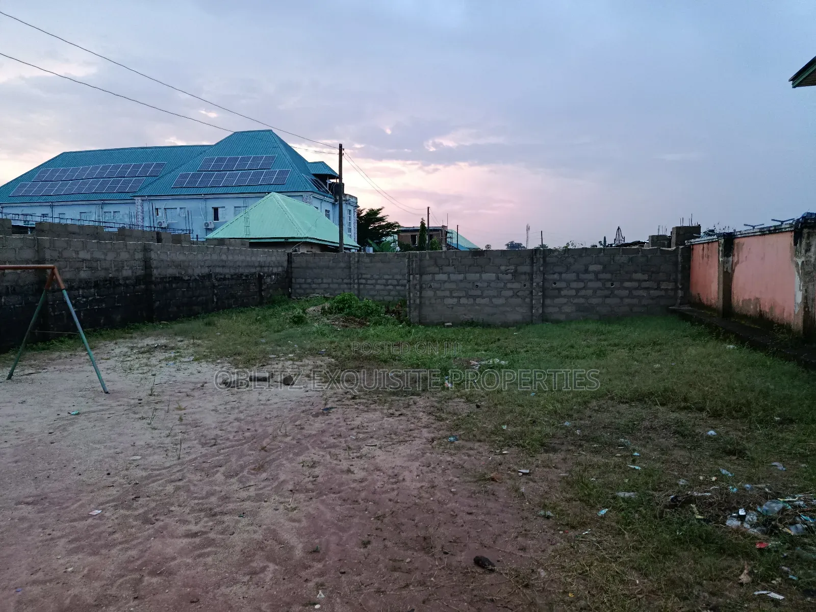 1 Plot of Land for Sale, Fenced Round With Gate