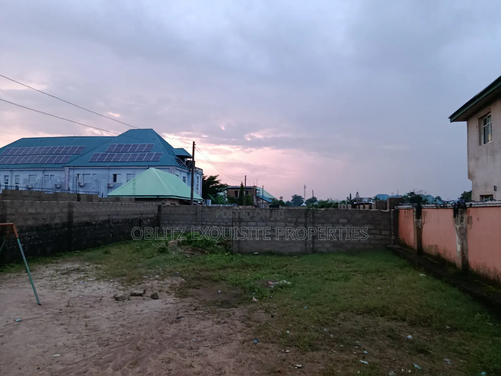 1 Plot of Land for Sale, Fenced Round With Gate