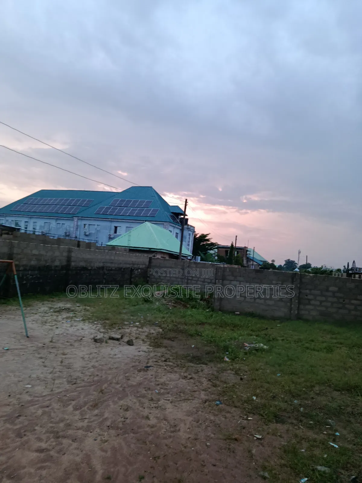 1 Plot of Land for Sale, Fenced Round With Gate