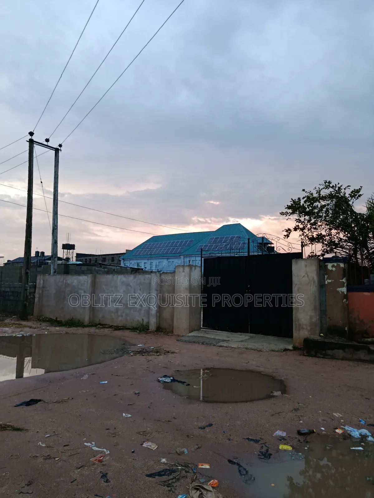 1 Plot of Land for Sale, Fenced Round With Gate