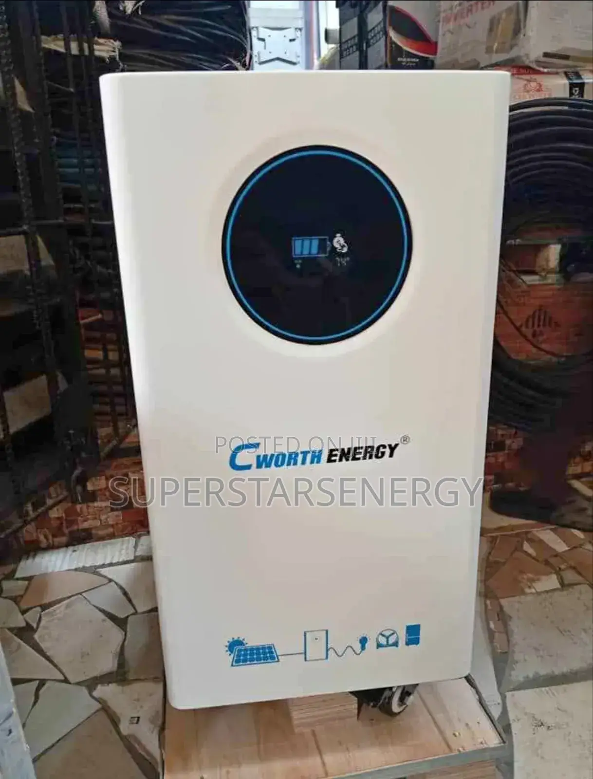 15kwh 48v Cworth Lithium Battery