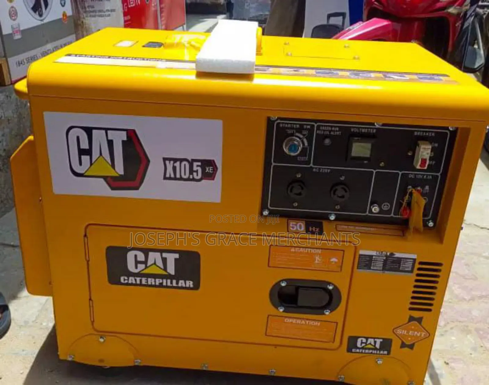 10kva Cat Sound Proof Generator, (100% Copper) Korea🇰🇷