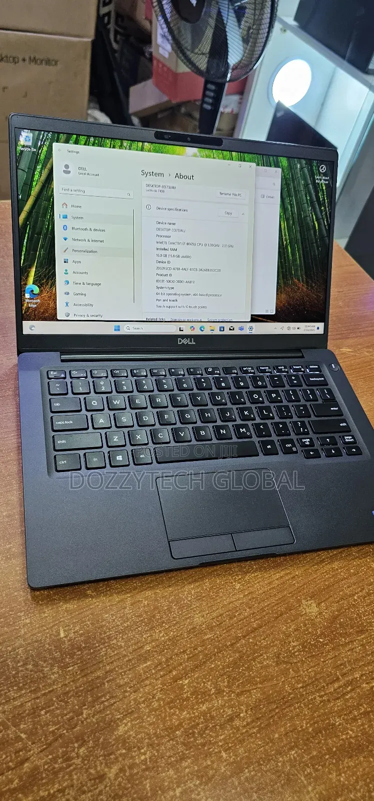 Laptop Dell Latitude 7400 16GB Intel Core I7 SSD 256GB