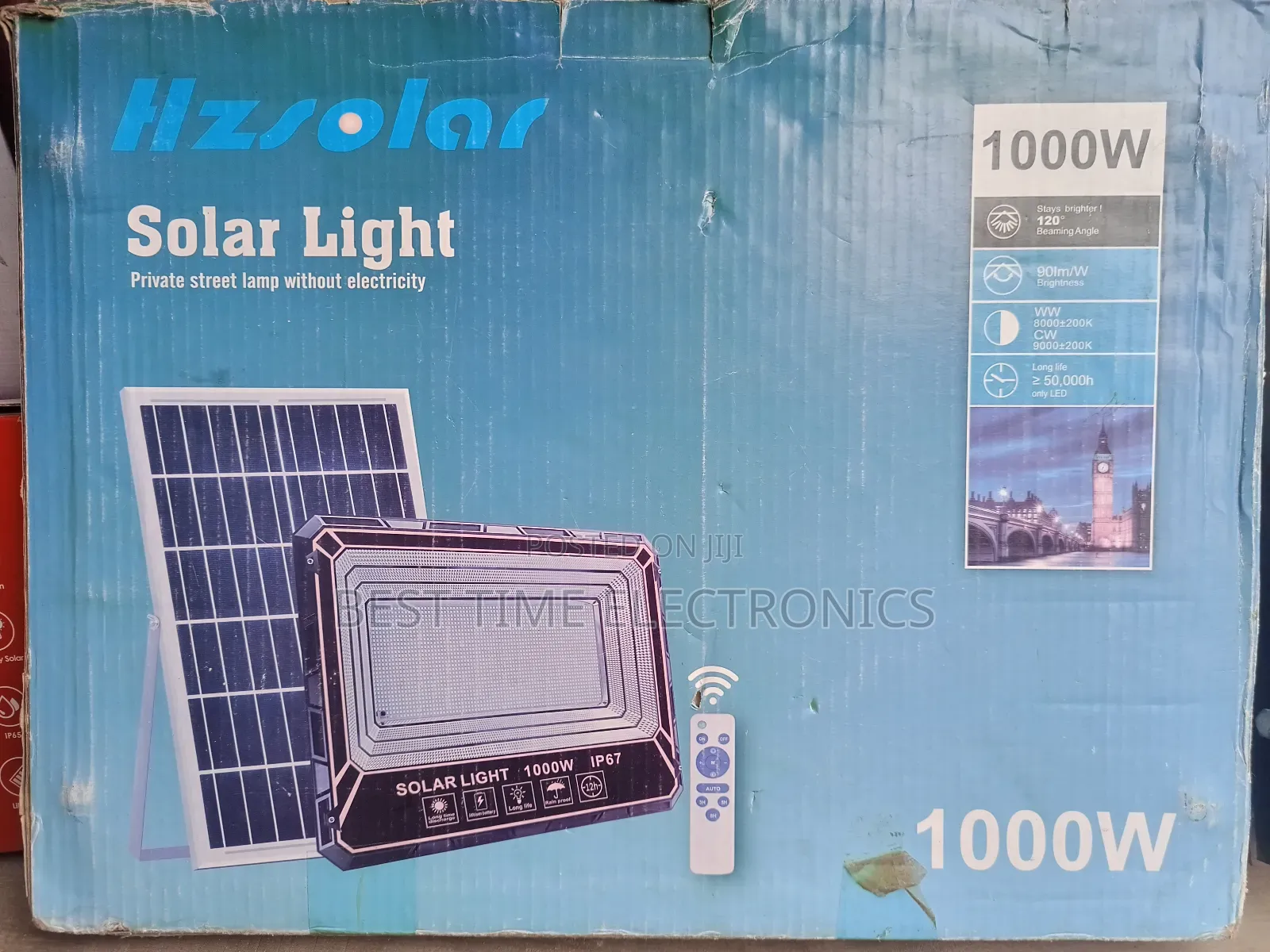 Hz Original 1000watts Solar Light