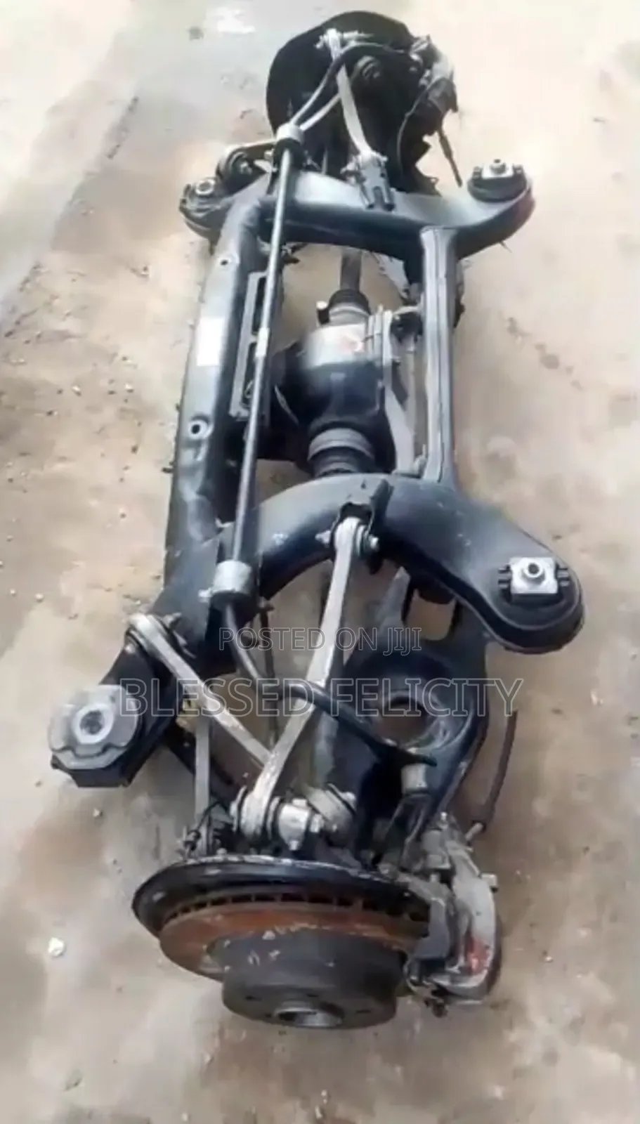 Complete Back Axle GLK