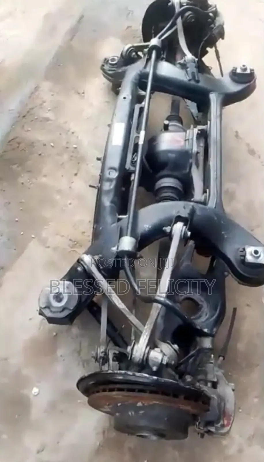 Complete Back Axle GLK