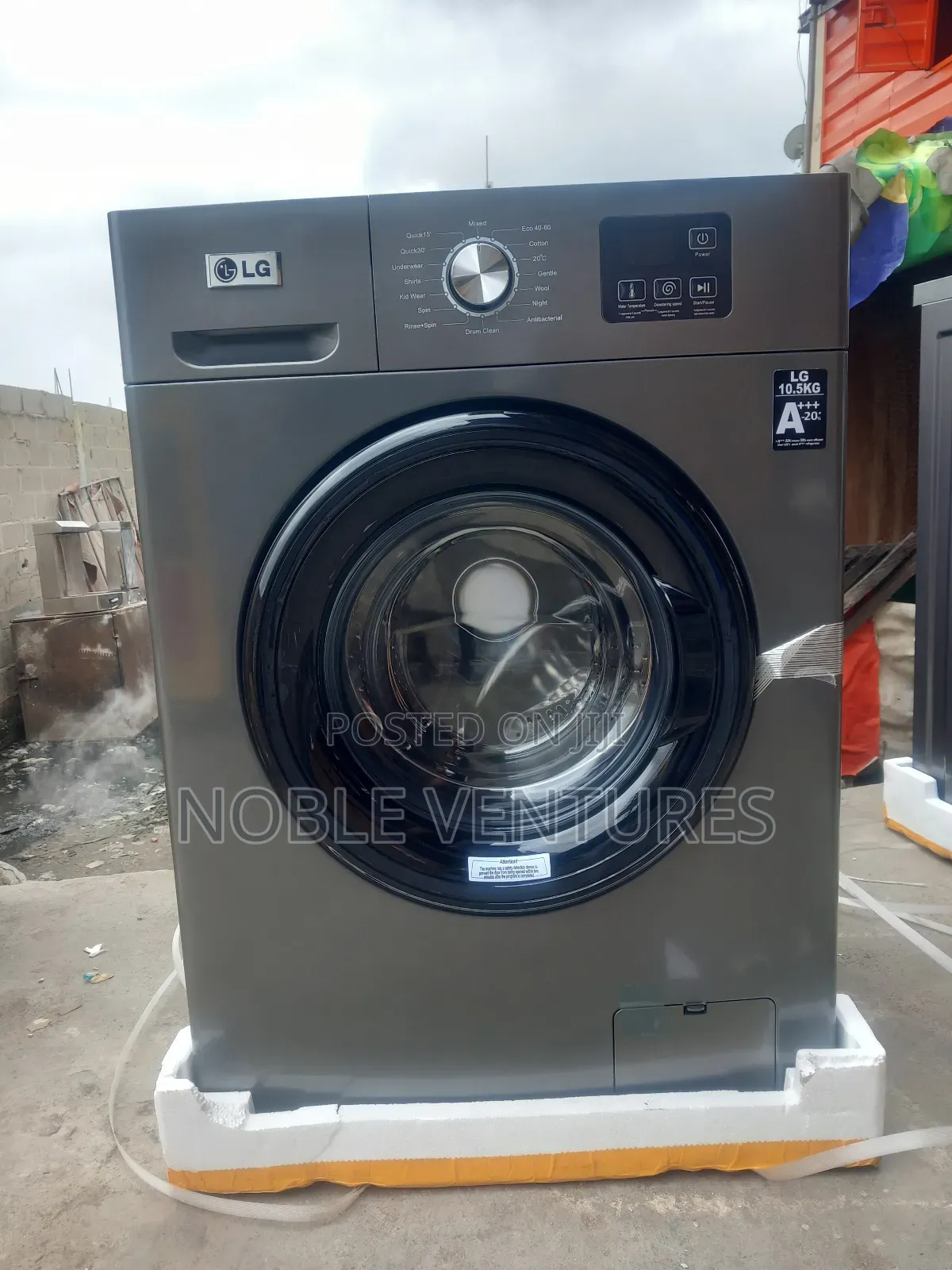 Original Lg 10kg Inverter Wishing Machine Front Loader 100%Copper