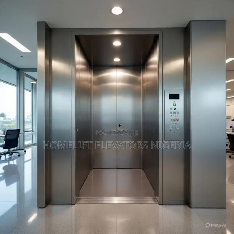 Stainless Steel Office Buildings Elevators