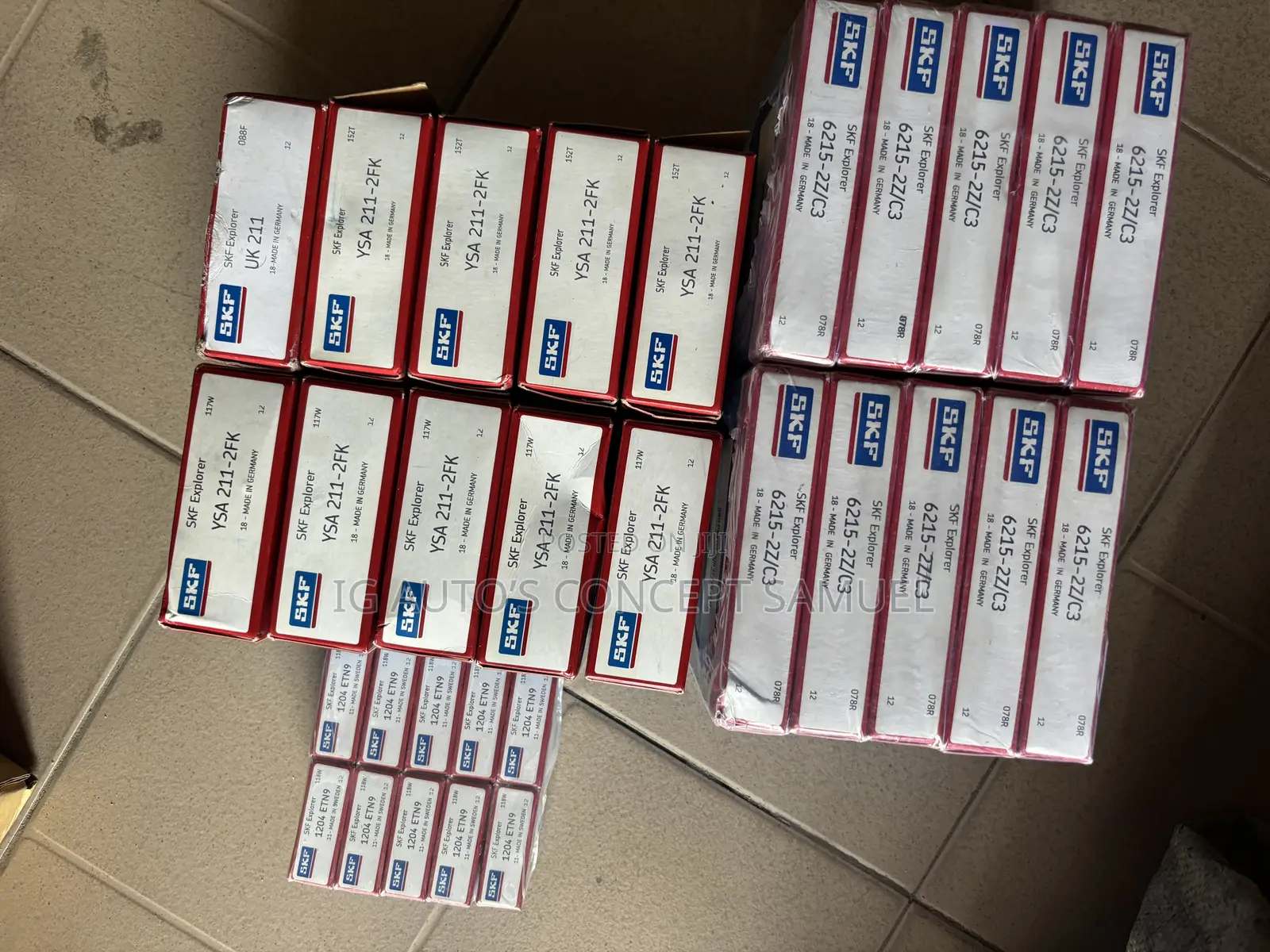 Uk211,6215-2z/C3,1204etn9 Skf Bearing Available